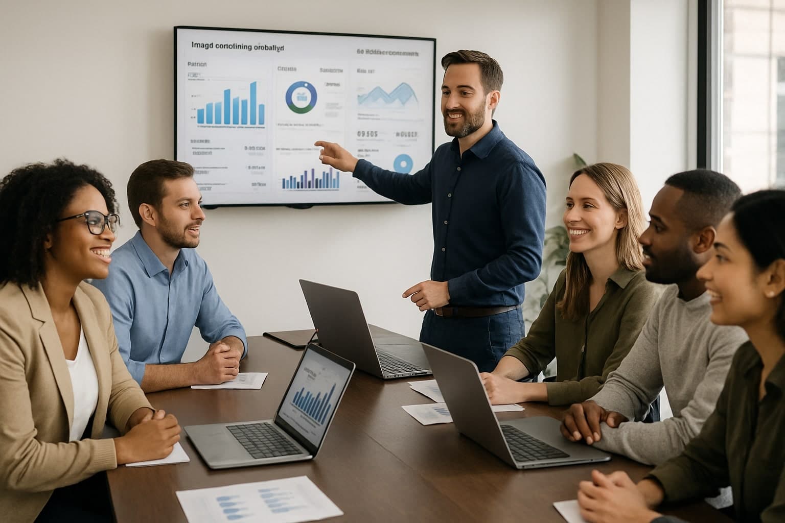 Team collaboration at Limo Website Marketing